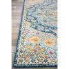 World Rug Gallery Traditional Area Rug 2' x 3' Navy MON836NAVY2X3